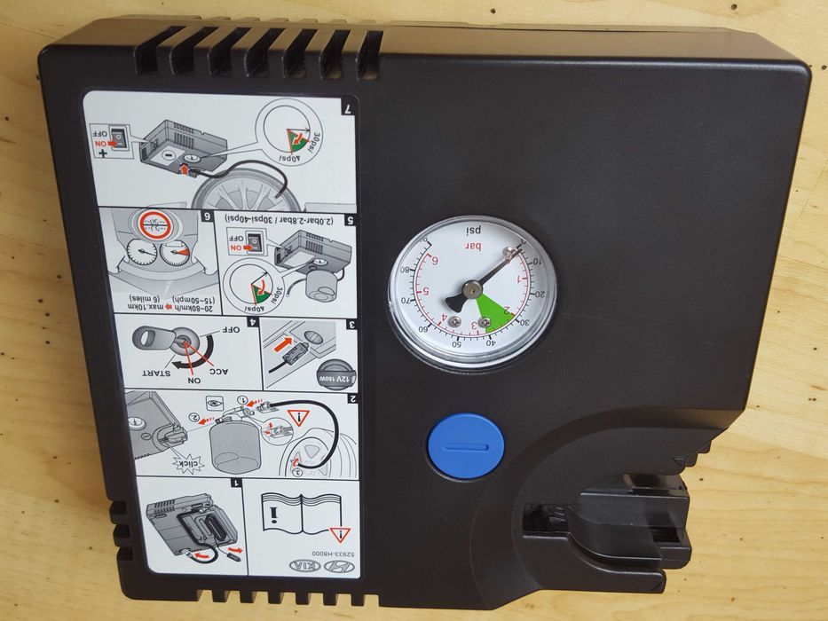 Нов оригинален HYUNDAI-KIA компресор за гуми 12V-10А-120W