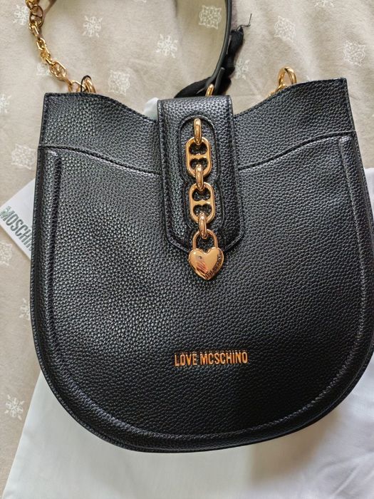 Дамска чанта love moschino   нова