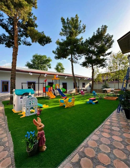 Искусственный  газон в  Узбекистане