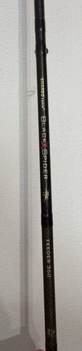 Lansetă Energo Team Black Spider 3.60m – feeder, carbon NOUĂ