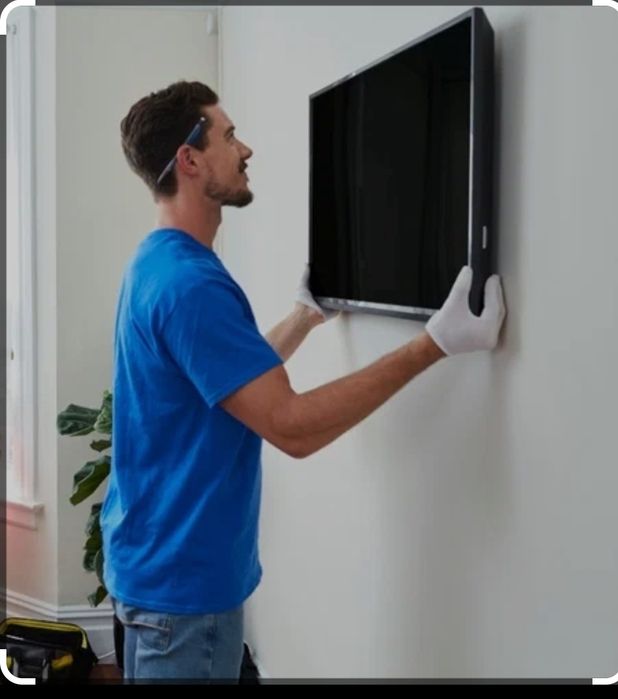 400 000 установка телевизора