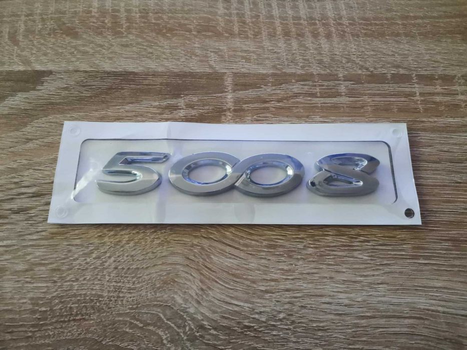 Емблема надпис Peugeot 5008 стар стил