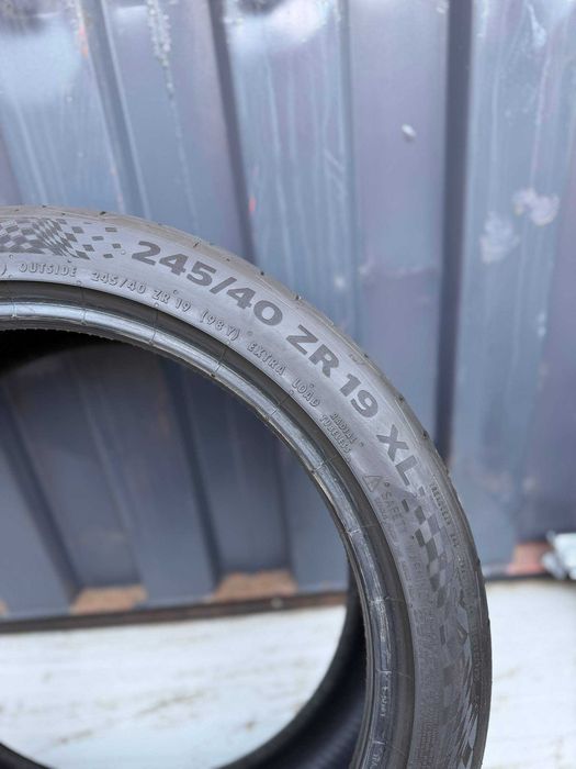 245/40 R19 Continental Sport contact 7 O singura bucat DOT 2024
