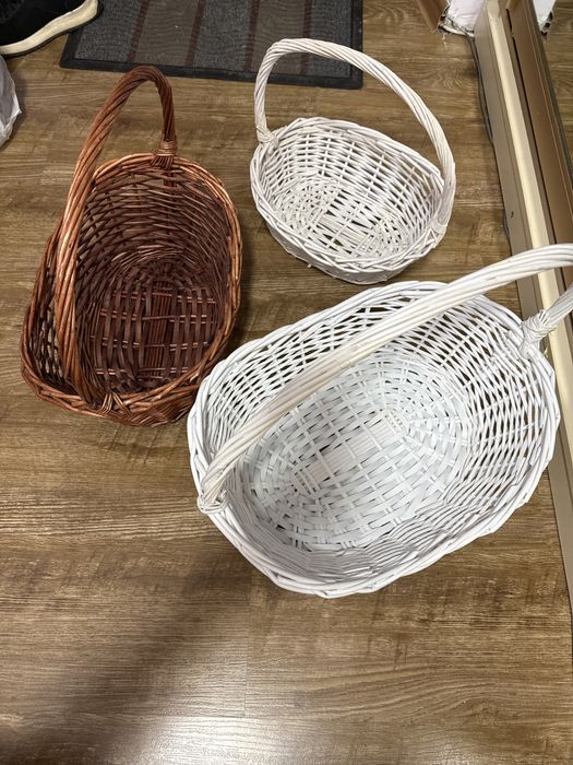 Корзинки плетенные