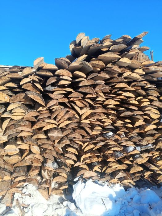 Горбыль деловой, опилка