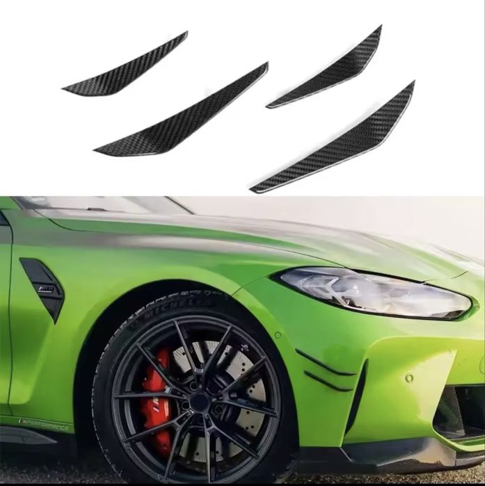 Canards bara fata din carbon, pentru  BMW M4 G82 / M3 G80