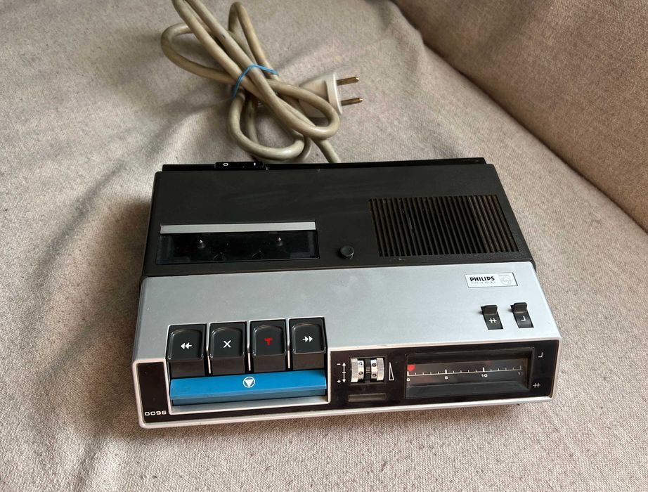 Philips LFH0096 dictafon vintage, nefuncțional, colectie anii '70
