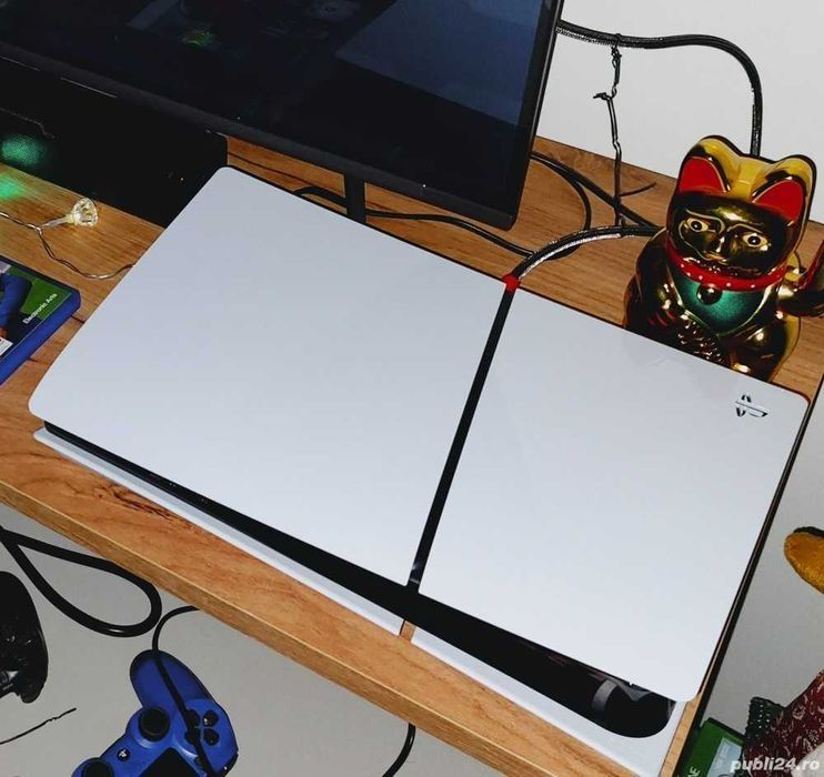 PlayStation 5 slim, 4K - 8K, nou, garantie, set complet, 1 TB