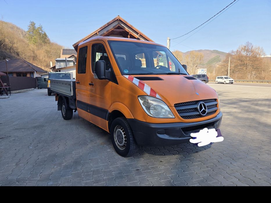 Mercedes Sprinter doka/7 locuri+bena/2008/2.2/
