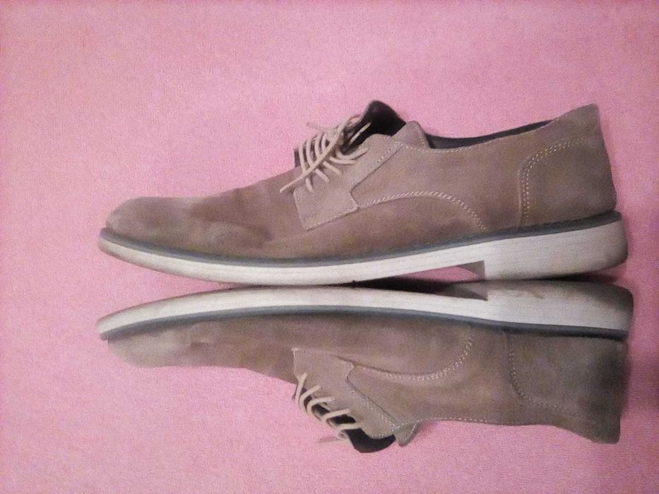 Pantofi barbati piele intoarsa marimea 45
