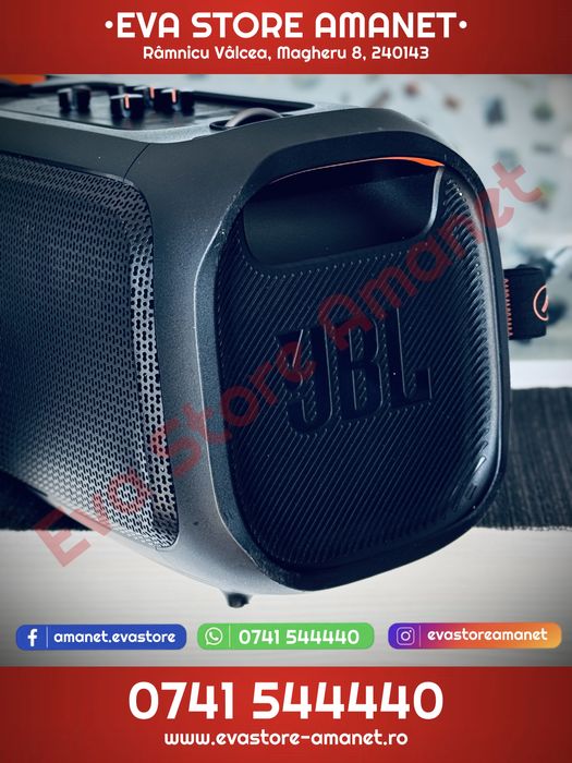 Sistem audio portabil JBL Partybox On-The-Go Essential 100W Bluetooth