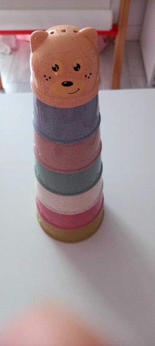 Set jucarii bebelusi noi Montessori lemn&silicon