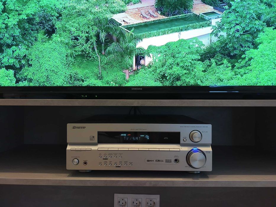 Pioneer VSX-515 ресивър 7.1 пълен комплект