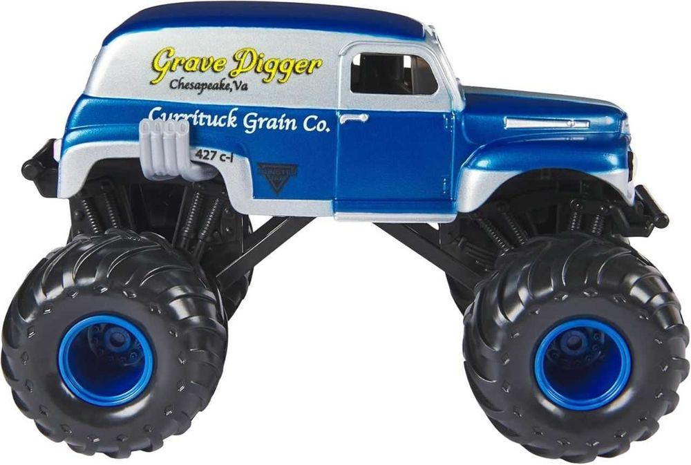 Метална кола Бъги Monster Jam 1:24 2 вида Grave Digger Dragonoid Bakugan
