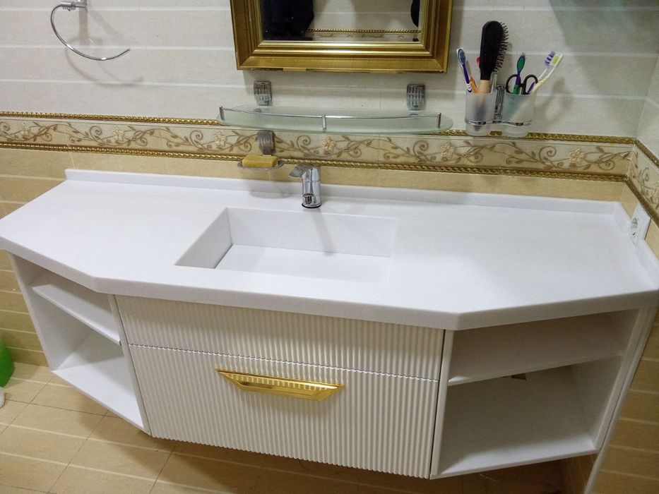 Столешницы из камня Кварц Акрил