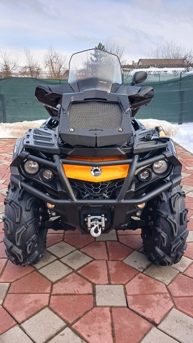 Outlander Max XTP 1000R.4x4.inmatriculabil număr negru.Polaris.cf moto