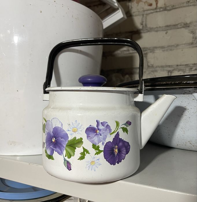 Бидон 3 литра эмалированный СССР