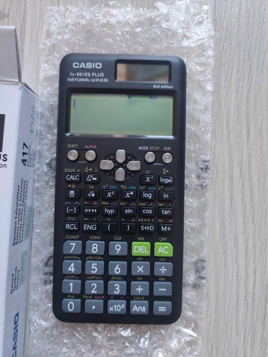 Научен калкулатор Casio fx-991ES PLUS (2nd edition) - Като нов