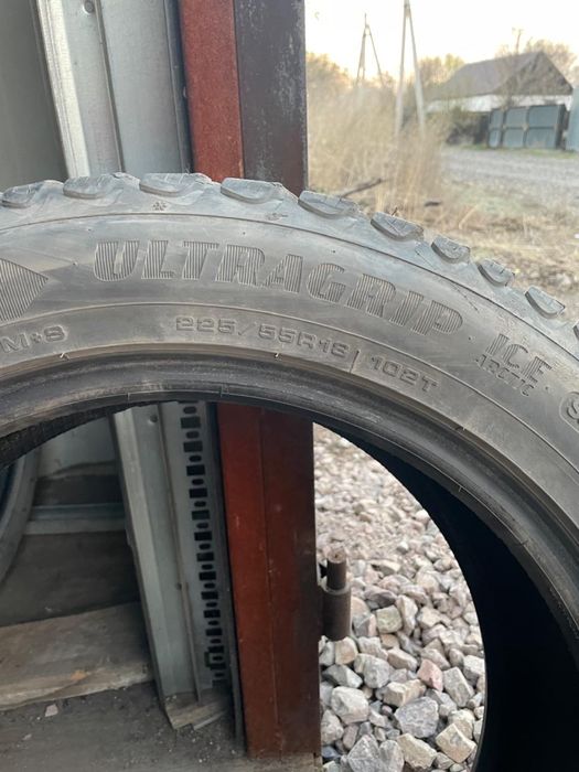 Резина зимняя б/у