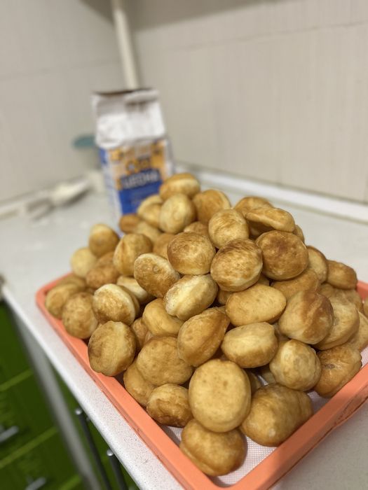 Домашные вкусные баурсаки