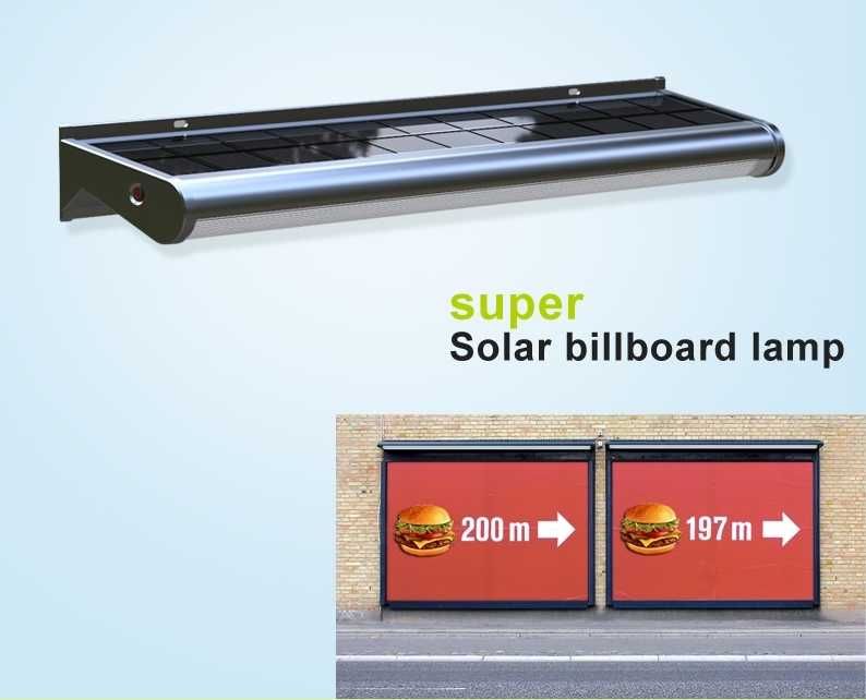 Lampa LED solara integrata