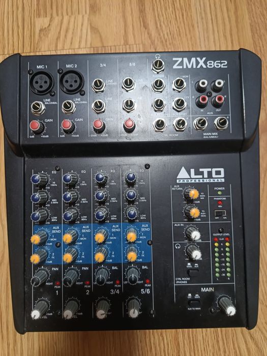 Mixer audio ALTO ZMX862