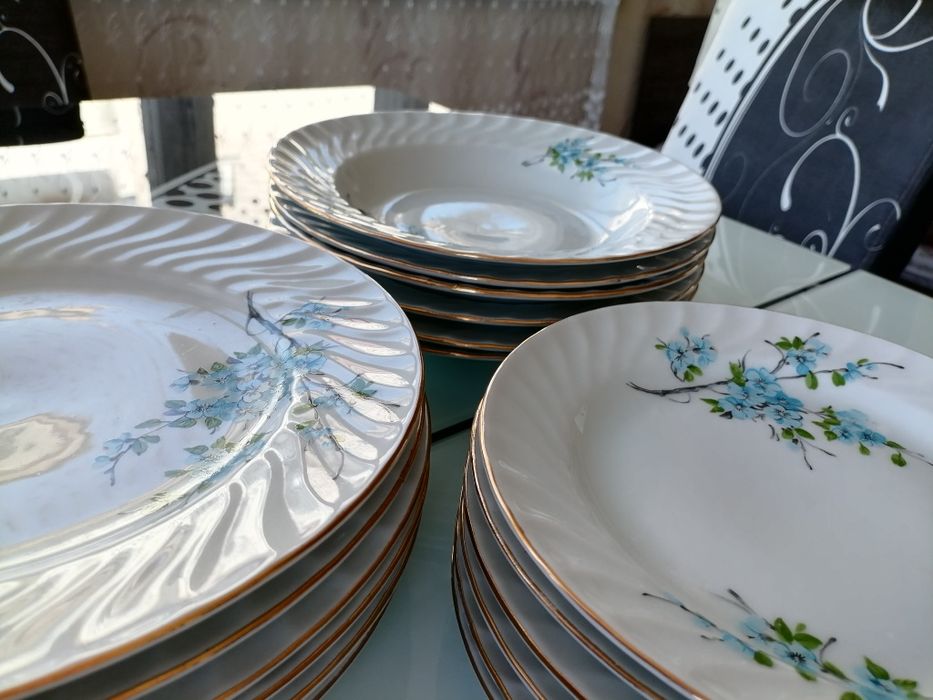 Български порцелан, колекционерски ретро комплект