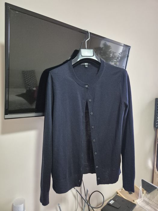 Свитер Lime, кардиганы Юникло из 100% шерсти