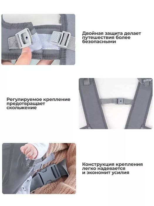 Детская переноска эргорюкзак, кенгуру для малышей