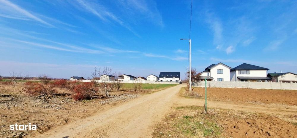 Teren intravilan Buftea - Crevedia - Manastirea, 582mp, 0%comision