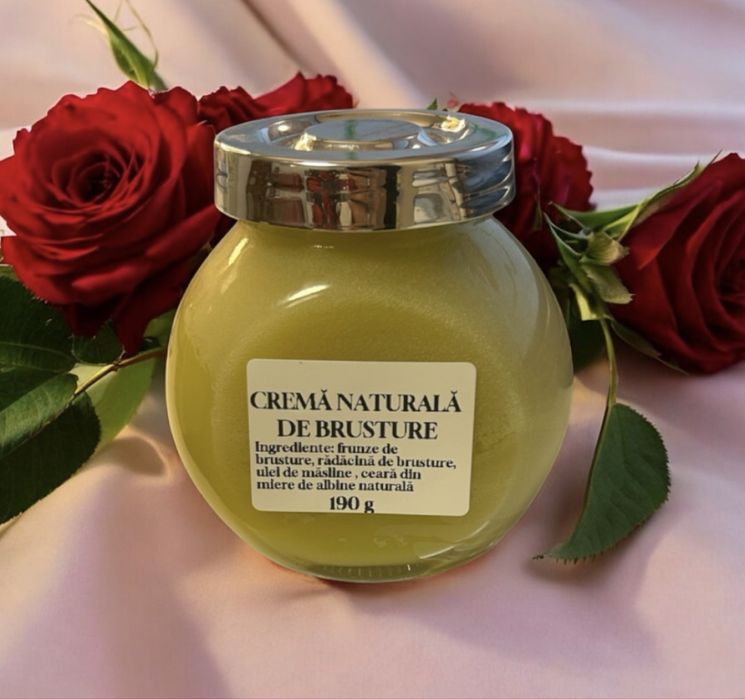 Crema de brusture 2 borcane din radacina de brusture si frunze de brusture