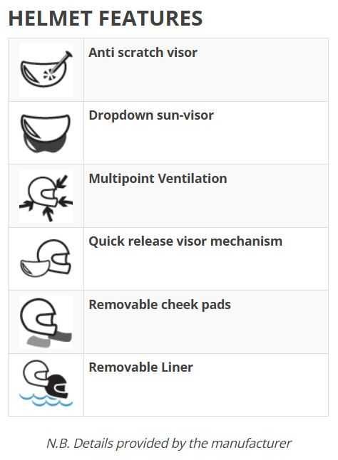 Мото каска Viper RS-V9, размер L