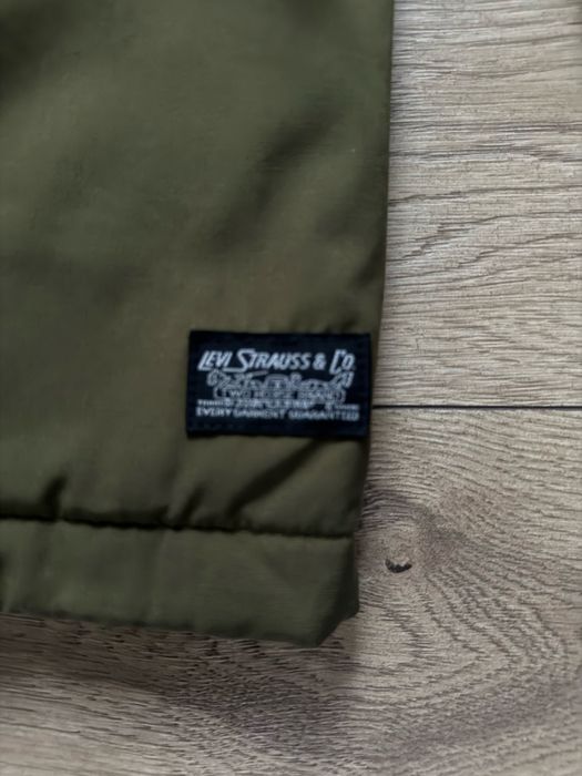 Geaca Parka LEVIS cu Gluga Verde Barbati | Marime M