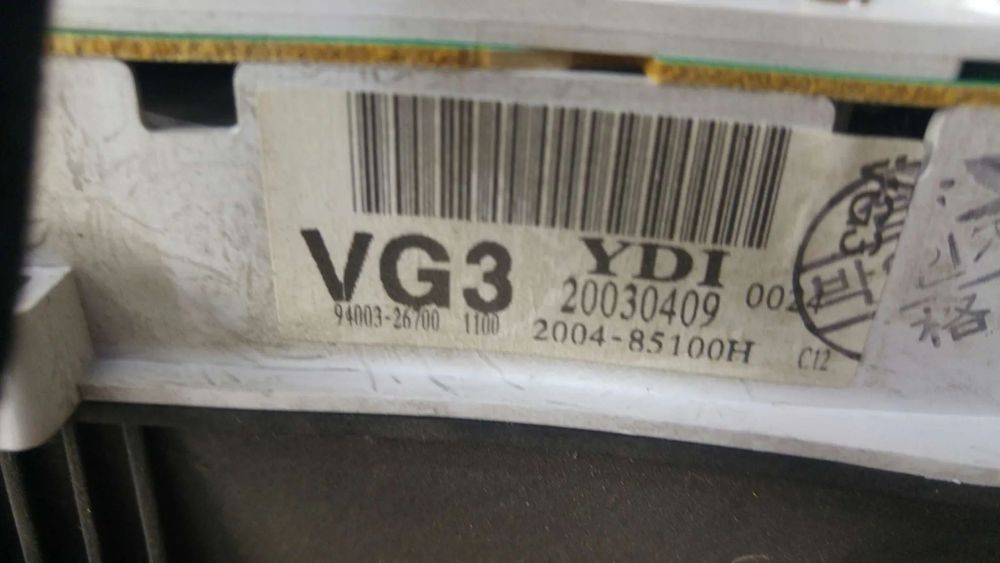 Ceasuri bord diesel hyundai santa fe 1 sm 9400326700 20030409 200485100h