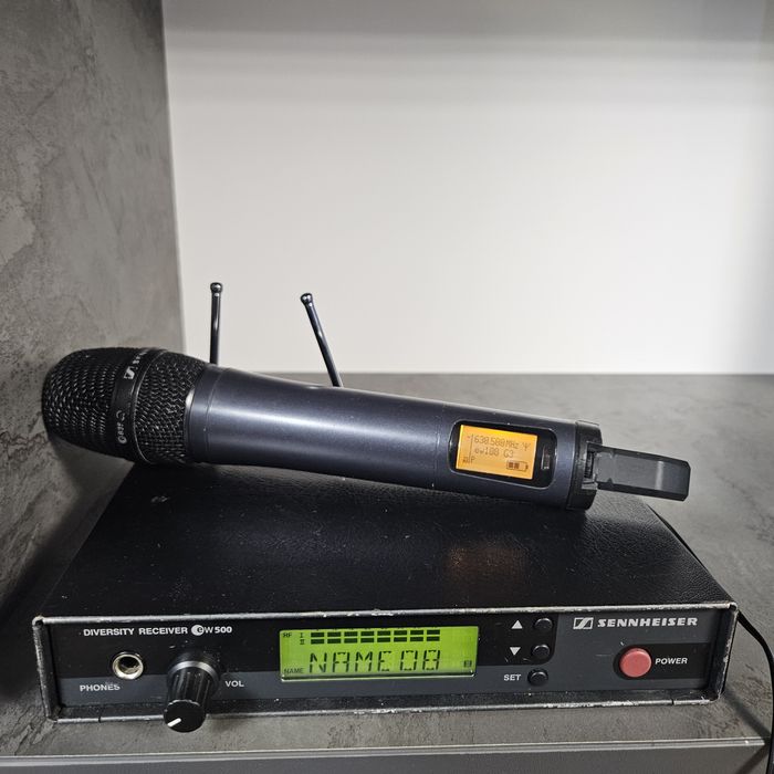 Amanet F28: Receiver Sennheiser EW500 +  Microfon Sennheiser EW100 G3