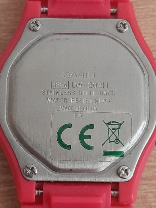 Ceas dama/copii -Casio LW-202H Illuminator – Roz/Magenta