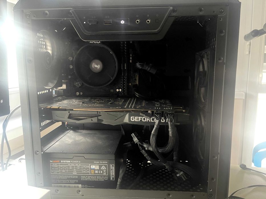 Геймърски компютър Ryzen 5 5500GT / GTX 1070 Ti 8GB / 16GB RAM