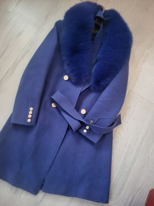 Дълго палто с размер