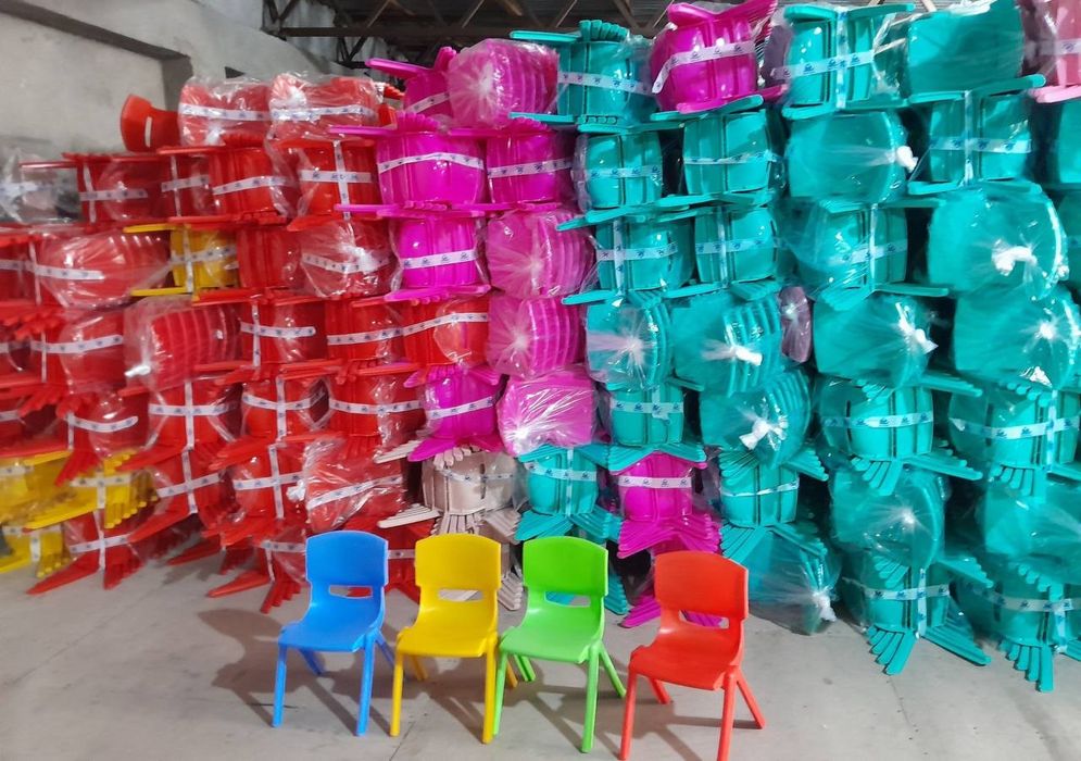 Bogʻcha uchun plastmassa stol stullar qulay sifatli detiski stol stull