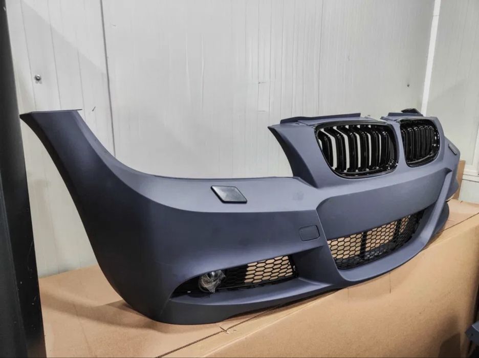 Предна M броня за BMW E90 E91 БМВ Е90 Е91 Фейслифт Най-ВИСОК КЛАС Топ Качество ФЕЙС На СКЛАД!