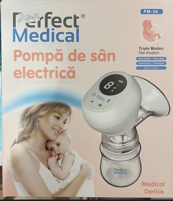 Pompă de  sân electrică