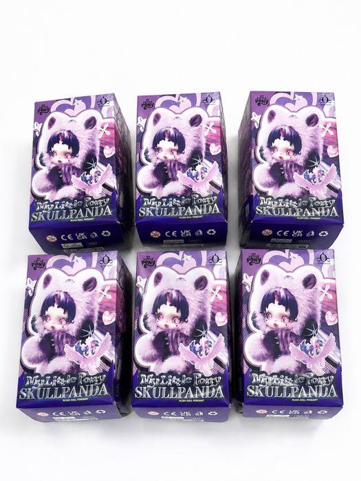 Pop Mart Skullpanda x My Little Pony набор 6 фигурок