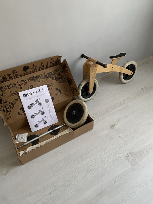 Продавам баланс колело Wishbone 3в1