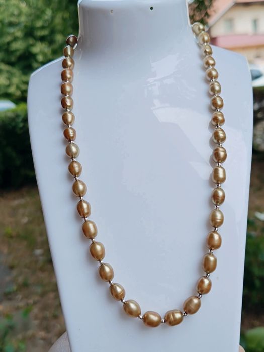 Perle de cultura cu elemente si inchizatoare argint 925