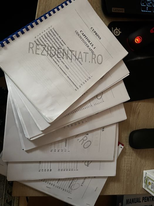 Referate rezidentiat stomatologie- materie integrala