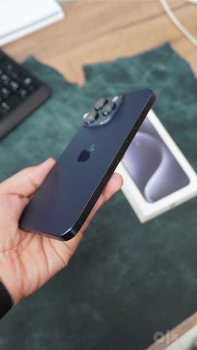iPhone 15 Pro Max 256GB Blue Titanium 89% 840cycle SIM+eSIM