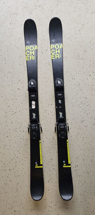 Schiuri (schi) copii K2 Poacher Junior 129 cm + legături FDT K2 (plus