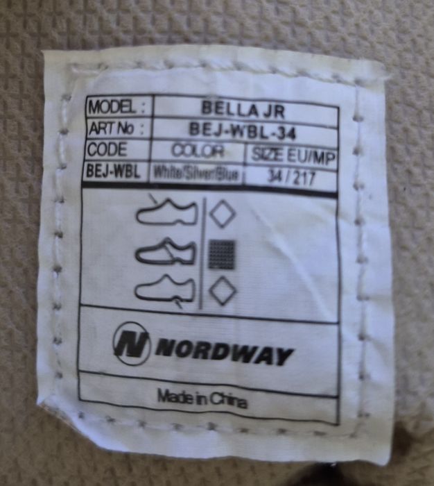 Фигурные коньки Bella (NORDWAY)