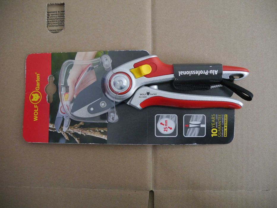 Foarfecă Wolf-Garten RS 5000 tip nicovală – profesionala