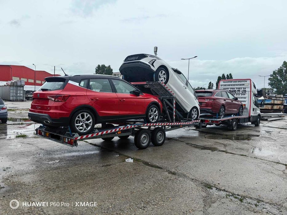 Платформа за автомобили, модел Бешантрейлърс